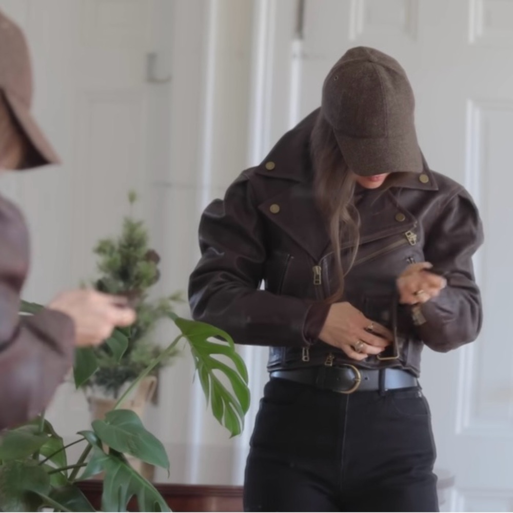 Veronica Beard Marea Moto Jacket - Picture 10 of 10